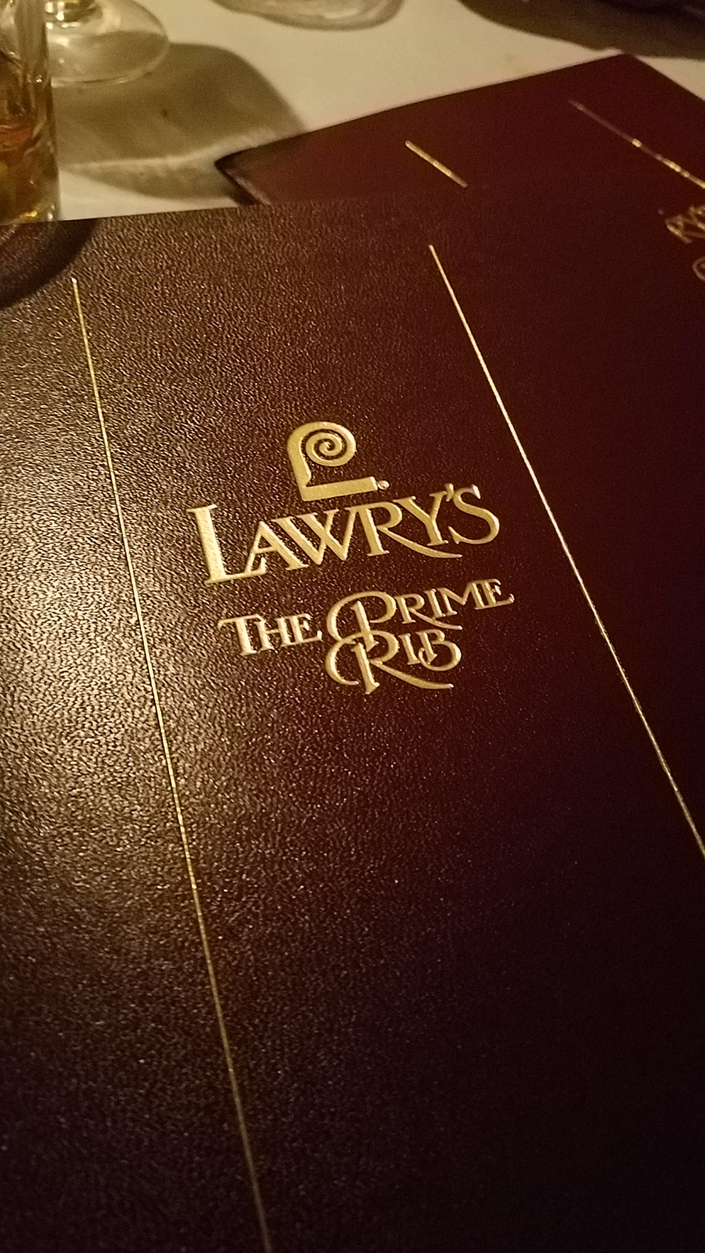 Lawry’s Steak House, Chicago Illinois